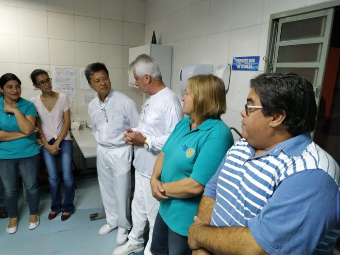 ENTREGA DO FOCO CIRÚRGICO À SANTA CASA