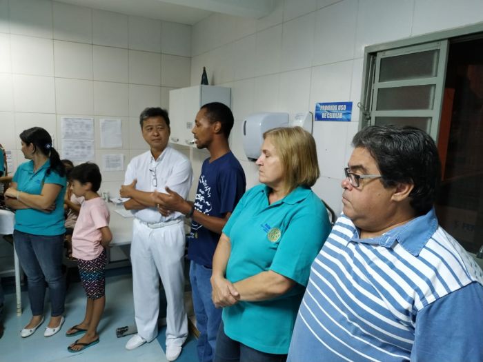 ENTREGA DO FOCO CIRÚRGICO À SANTA CASA