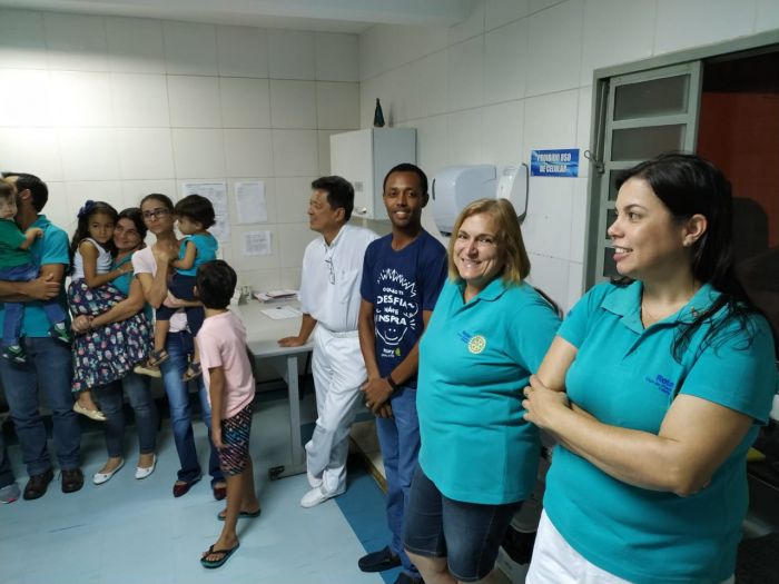 ENTREGA DO FOCO CIRÚRGICO À SANTA CASA