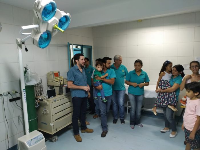 ENTREGA DO FOCO CIRÚRGICO À SANTA CASA