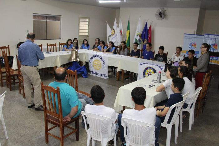 VISITA OFICIAL DO CASAL GOVERNADOR DO ROTARY - DISTRITO 4770.