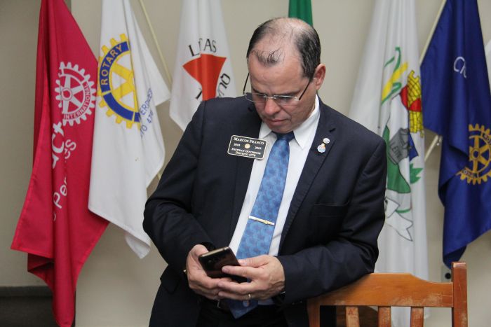 VISITA OFICIAL DO CASAL GOVERNADOR DO ROTARY - DISTRITO 4770.