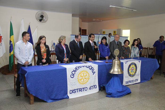 VISITA OFICIAL DO CASAL GOVERNADOR DO ROTARY - DISTRITO 4770.