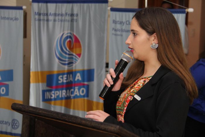 VISITA OFICIAL DO CASAL GOVERNADOR DO ROTARY - DISTRITO 4770.