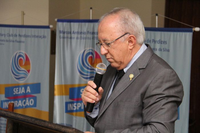 VISITA OFICIAL DO CASAL GOVERNADOR DO ROTARY - DISTRITO 4770.