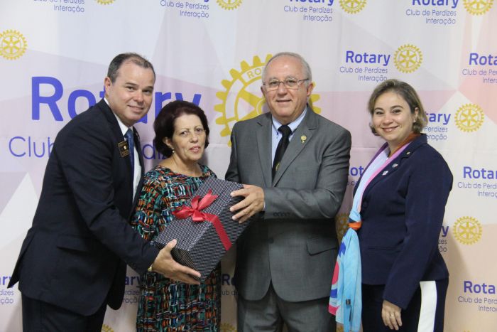 VISITA OFICIAL DO CASAL GOVERNADOR DO ROTARY - DISTRITO 4770.