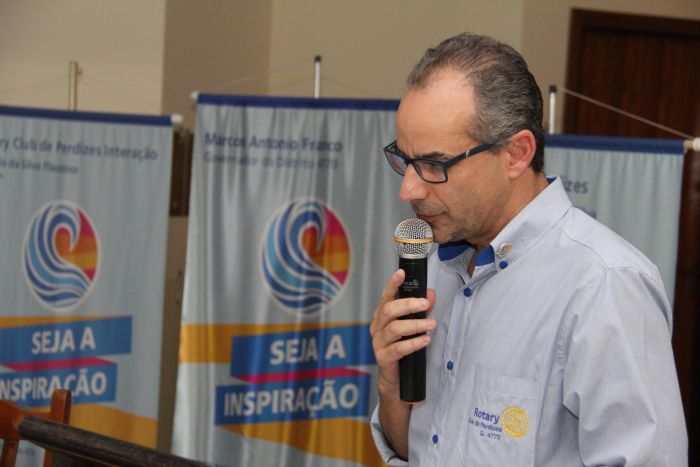 VISITA OFICIAL DO CASAL GOVERNADOR DO ROTARY - DISTRITO 4770.