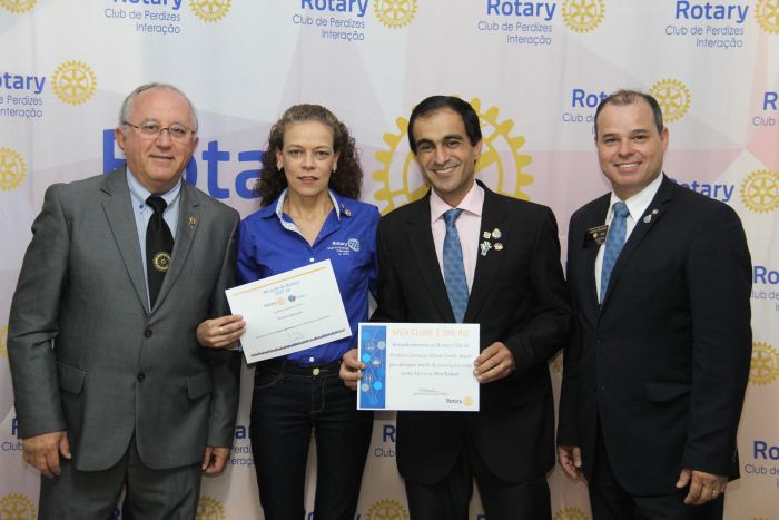 VISITA OFICIAL DO CASAL GOVERNADOR DO ROTARY - DISTRITO 4770.