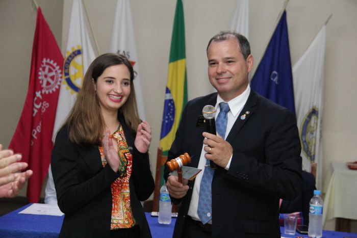 VISITA OFICIAL DO CASAL GOVERNADOR DO ROTARY - DISTRITO 4770.