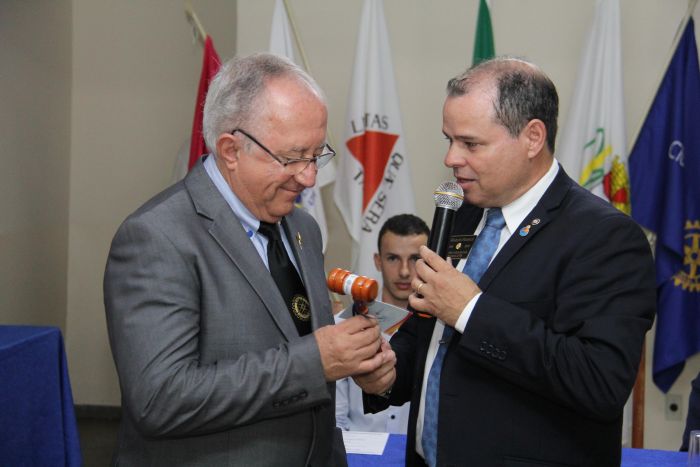 VISITA OFICIAL DO CASAL GOVERNADOR DO ROTARY - DISTRITO 4770.