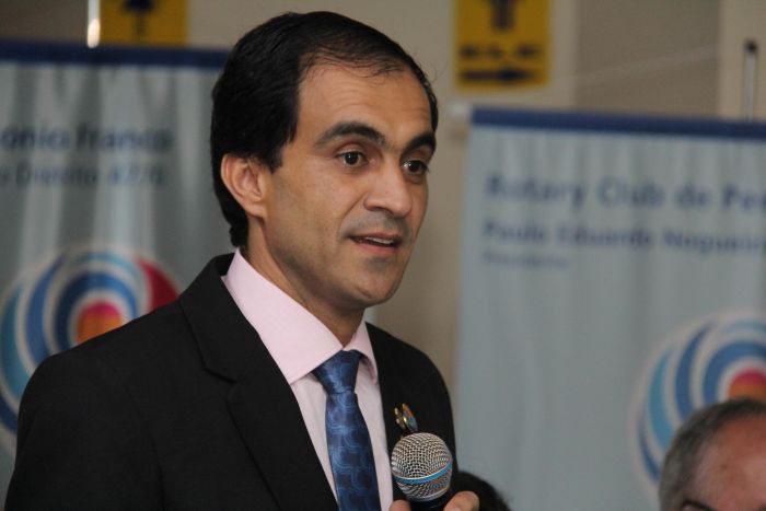 VISITA OFICIAL DO CASAL GOVERNADOR DO ROTARY - DISTRITO 4770.