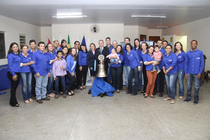 VISITA OFICIAL DO CASAL GOVERNADOR DO ROTARY - DISTRITO 4770.