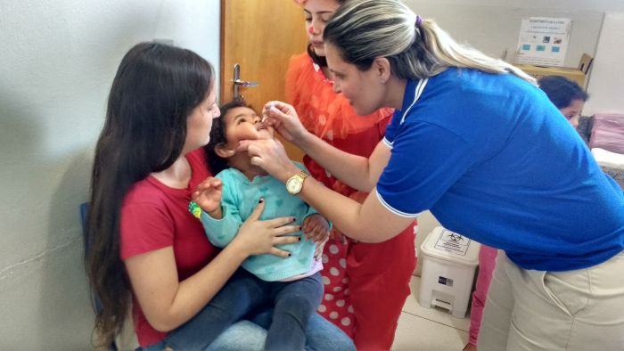 Dia D - Vacinação contra a Polio e o Sarampo