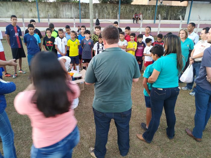 DOAÇÃO MATERIAL ESPORTIVO