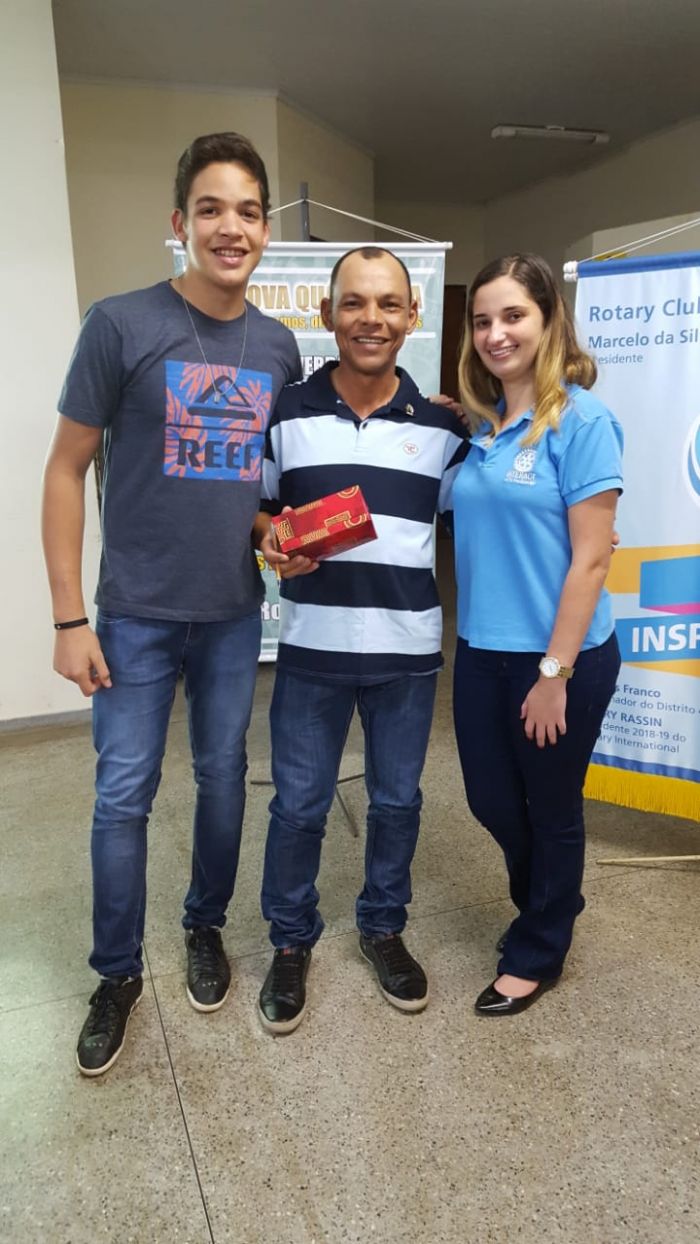 VENCEDOR DO BINGO - ENTREGA DO PRÊMIO 