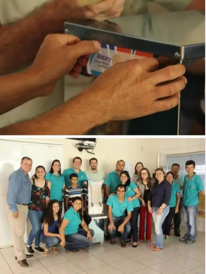 VISITA À SANTA CASA E DOAÇÃO DA MACA DE PARTO
